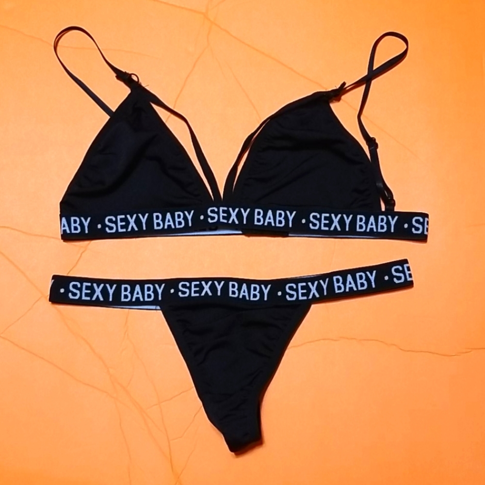 😘 Sexy Baby two piece Intimates sz (M)